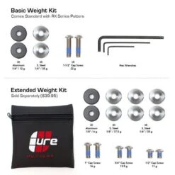 Cure Putters 2016 RX Series Putter -GolfPro Store CUR0002 2i