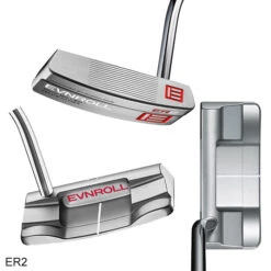 Evnroll Classic Series Blade Silver Satin Finish Putters -GolfPro Store EVN0011c