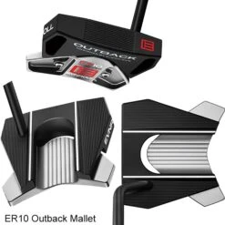 Evnroll Classic Series Mallet Silver Satin Finish Putters -GolfPro Store EVN0012e